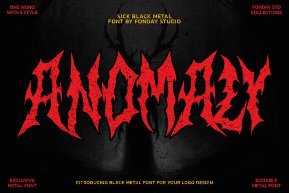 Anomaly Font: A Brutal Tool for Extreme Design