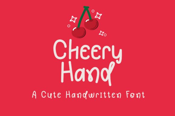 CheeryHand Font: Your Secret Weapon for Vibrant Digital Notes and Crafts