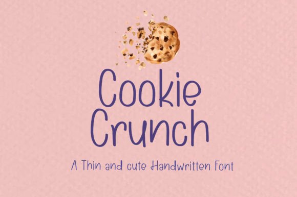 Cookie Crunch Font: Integrating a Whimsical Handwritten Style into Your Digital Workflow