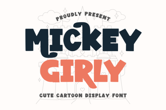 Discover the Whimsy of Mickey Girly Regular Font
