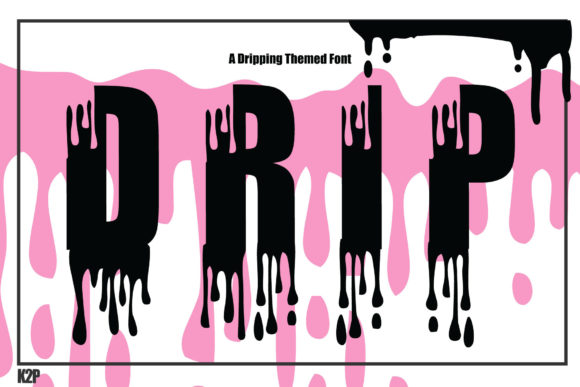 Exploring the Bold Character of the Dripx Font
