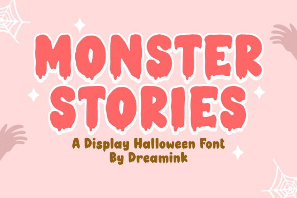 Exploring the Visual Impact of Monster Stories Font by Dreamink 7ntypes