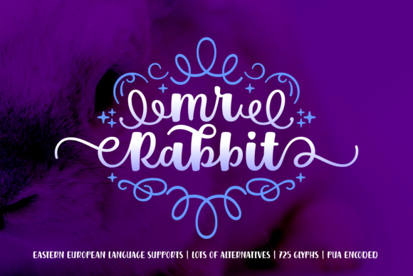 Mr. Rabbit Font: Bold Festive Style with Practical Versatility