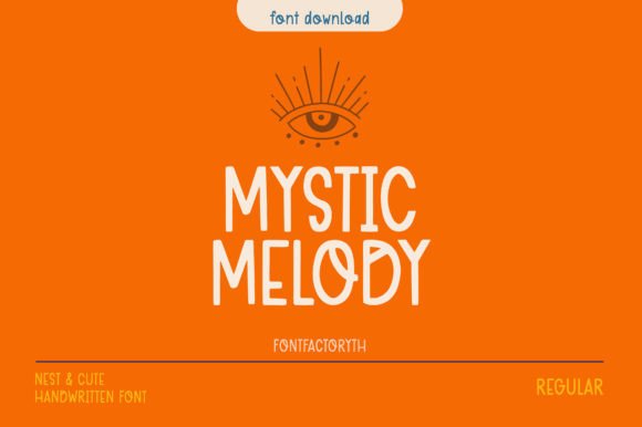 Mystic Melody Font: The Perfect Blend of Charm and Clarity for Your Digital Projects