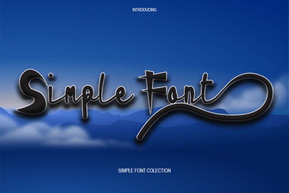 Simple Font: Adding Dynamic Martial Arts Flair to Your Designs