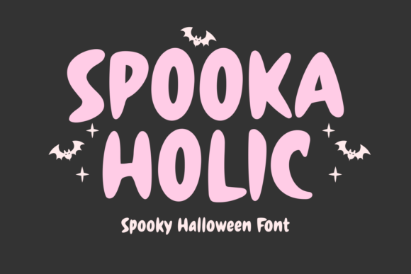 Spooka Holic Font by Dreamink 7ntypes: Capturing the Spirit of Modern Halloween Design