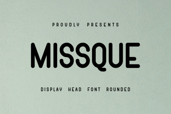 The Visual Language of Missque Font: Blending Softness with Techno Precision